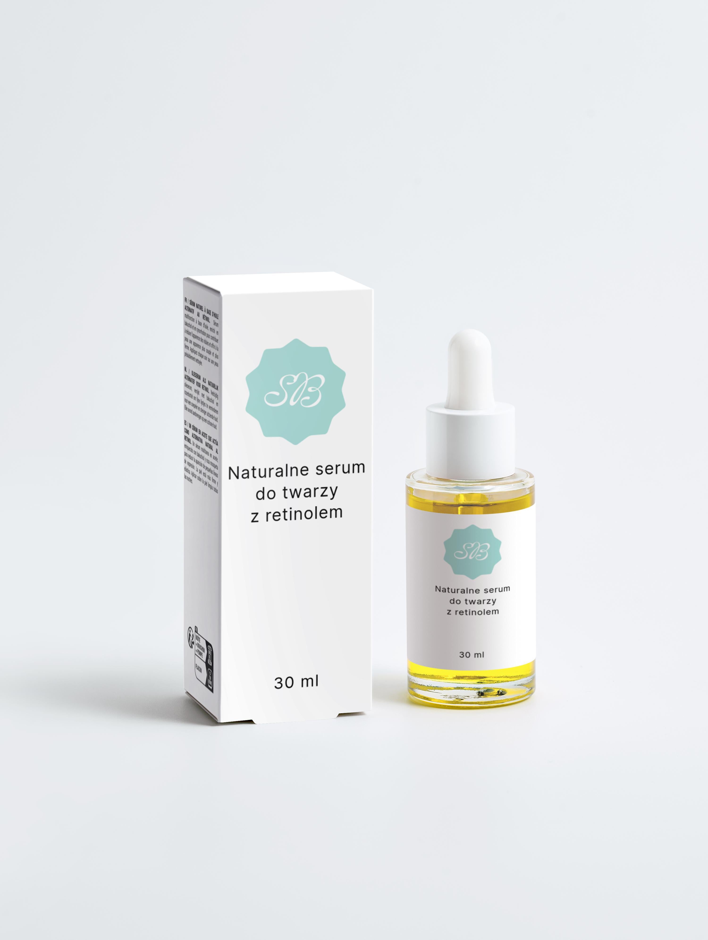 Naturalne serum do twarzy z retinolem